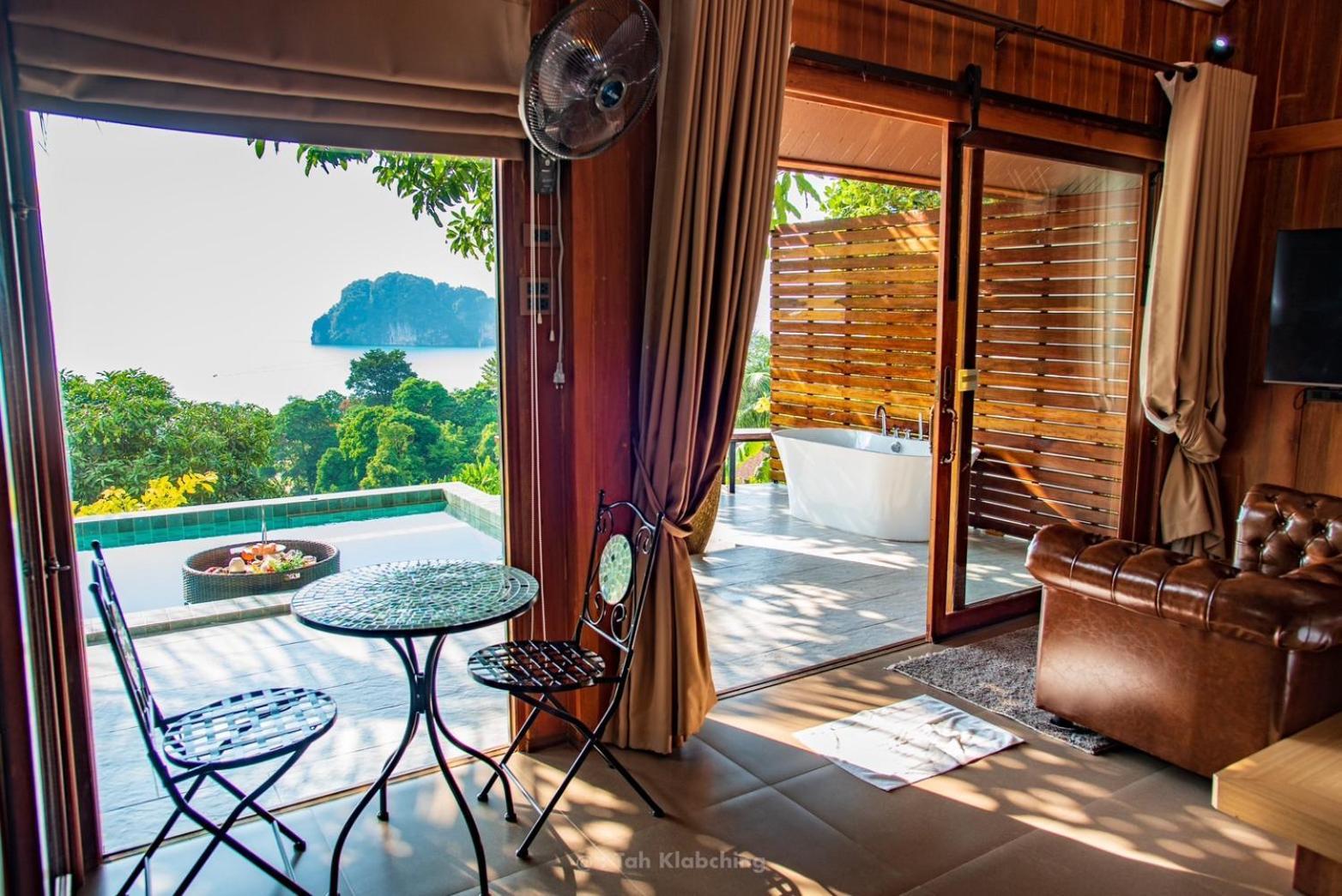 เขาทองพูลวิลล่ากระบี่ Khaotong Pool Villa Krabi Ban Nai Sa Eksteriør bilde