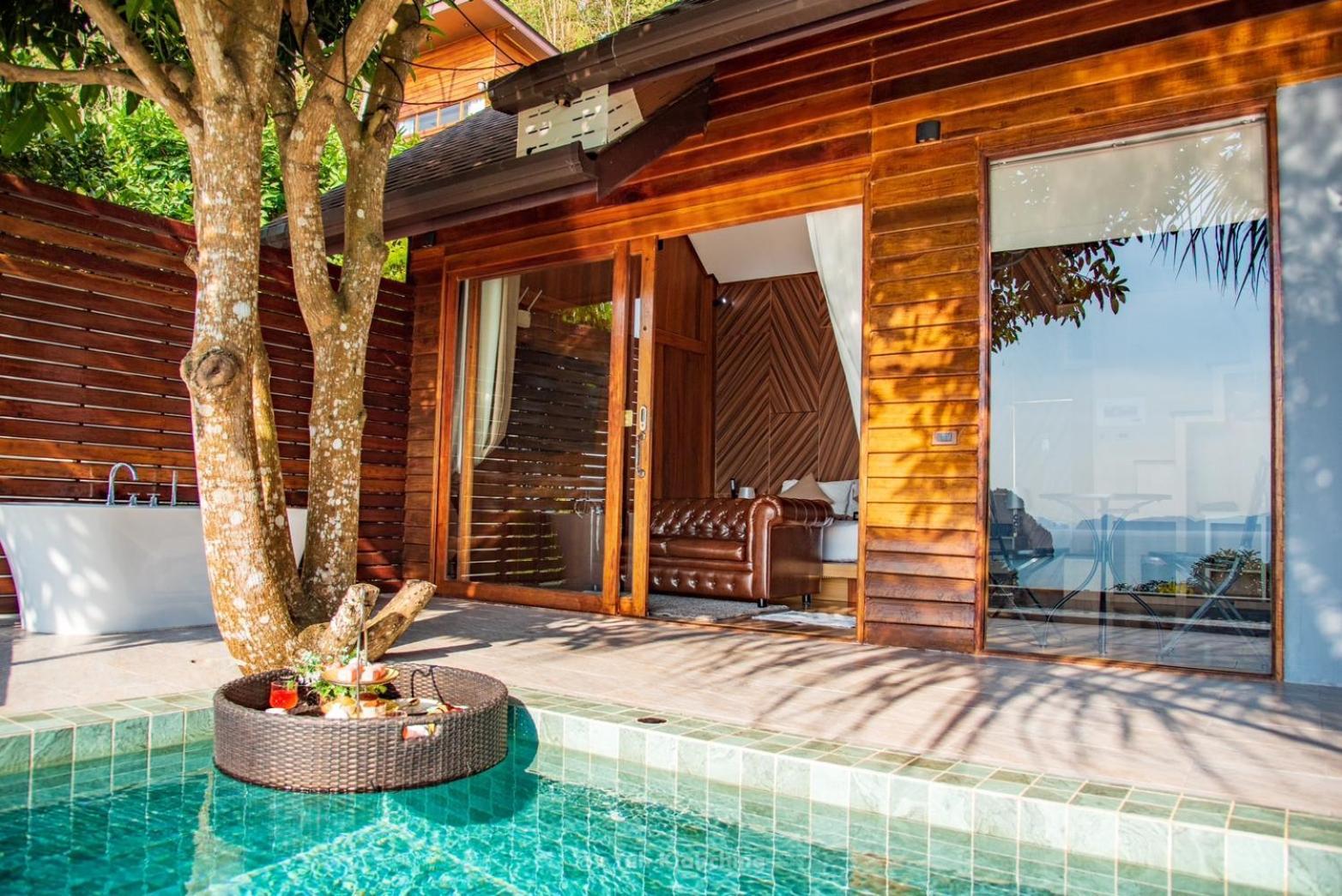เขาทองพูลวิลล่ากระบี่ Khaotong Pool Villa Krabi Ban Nai Sa Eksteriør bilde