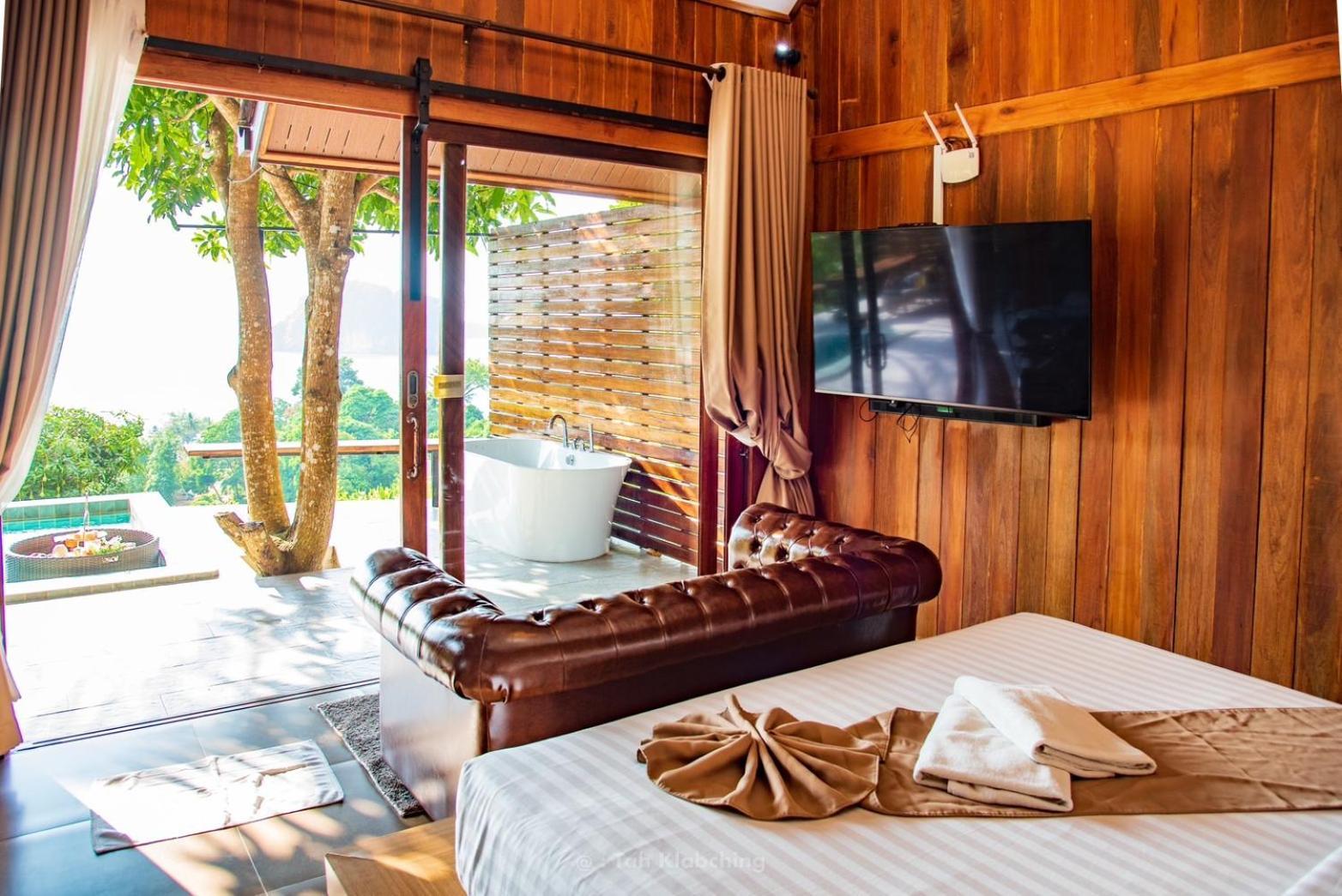 เขาทองพูลวิลล่ากระบี่ Khaotong Pool Villa Krabi Ban Nai Sa Eksteriør bilde