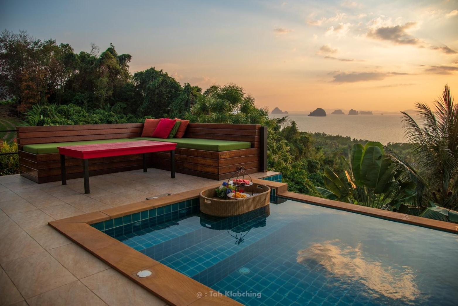 เขาทองพูลวิลล่ากระบี่ Khaotong Pool Villa Krabi Ban Nai Sa Eksteriør bilde