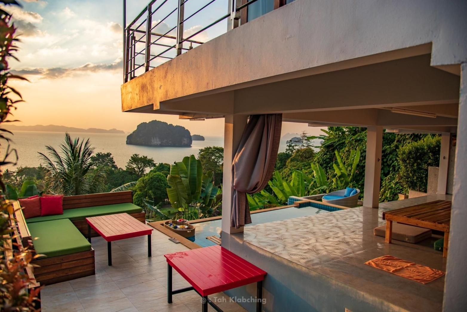 เขาทองพูลวิลล่ากระบี่ Khaotong Pool Villa Krabi Ban Nai Sa Eksteriør bilde