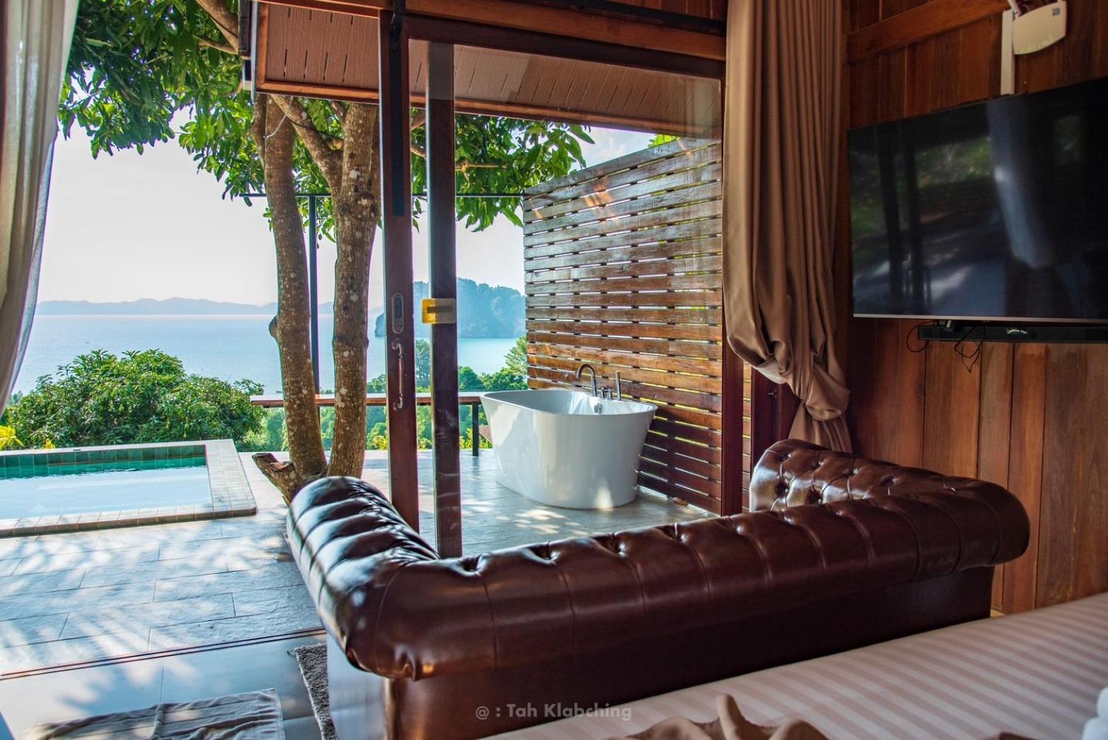 เขาทองพูลวิลล่ากระบี่ Khaotong Pool Villa Krabi Ban Nai Sa Eksteriør bilde