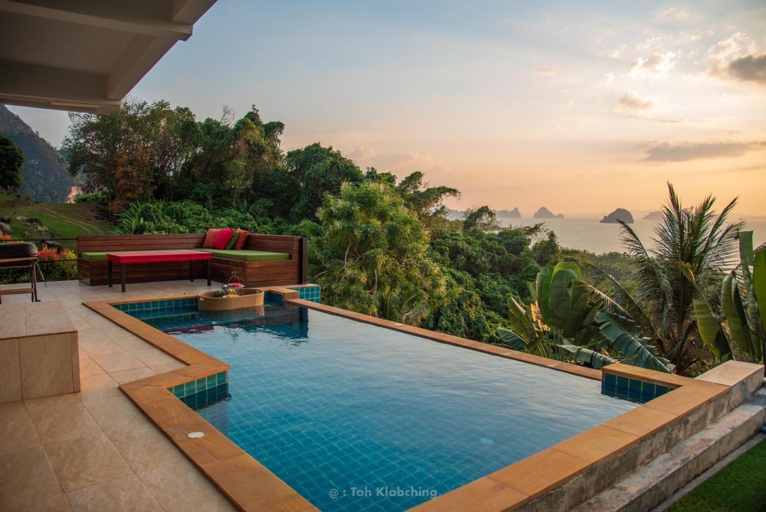 เขาทองพูลวิลล่ากระบี่ Khaotong Pool Villa Krabi Ban Nai Sa Eksteriør bilde